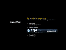 Tablet Screenshot of gongtexbd.com